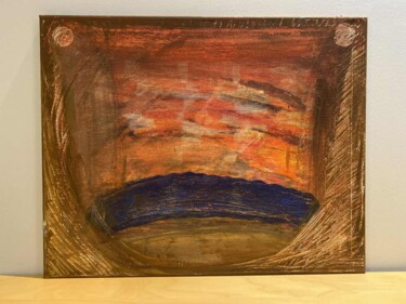 "mystery" başlıklı Tablo Elian Guichard tarafından, Orijinal sanat, Akrilik Ahşap Sedye çerçevesi üzerine monte edilmiş