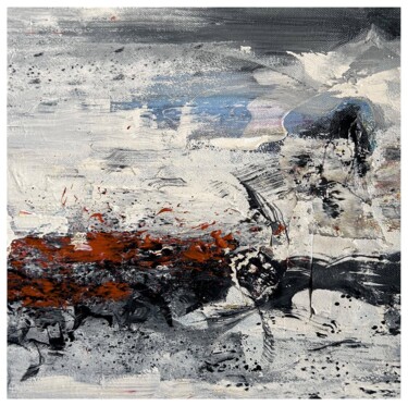 Painting titled "les papillons n’éta…" by Giovanni.D, Original Artwork, Acrylic Mounted on Wood Stretcher frame