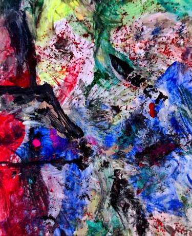 "Epic Ebellabstracti…" başlıklı Tablo Milto Sideris tarafından, Orijinal sanat, Akrilik