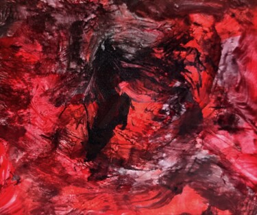 "Altego's immaculate…" başlıklı Tablo Milto Sideris tarafından, Orijinal sanat, Akrilik