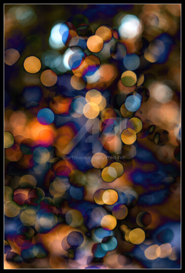 Photographie intitulée "Bulles n°5" par Frederic Hodiesne, Œuvre d'art originale, Photographie numérique