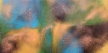 Pintura intitulada "tableau en résine e…" por Donpiccini, Obras de arte originais, Resina Montado em Armação em madeira