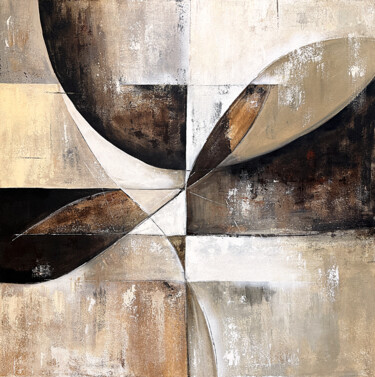 Картина под названием "Fragments of Balanc…" - Tatiana Malinovscaia, Подлинное произведение искусства, Акрил