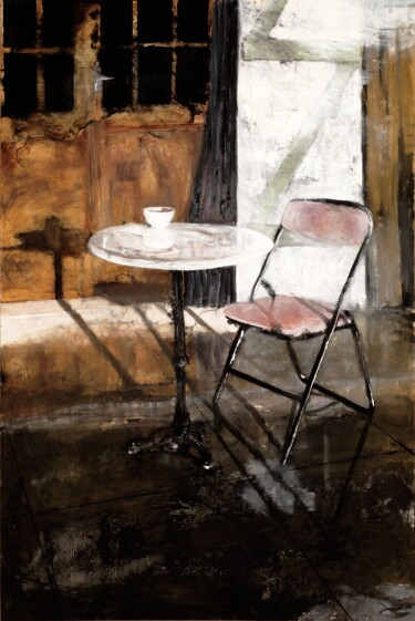 Peinture intitulée "Après la pluie" par Wilfrid Moizan, Œuvre d'art originale, Huile