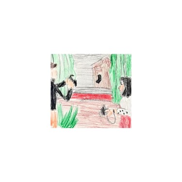 Rysunek zatytułowany „Camera” autorstwa Irfan Ajvazi, Oryginalna praca, Pastel