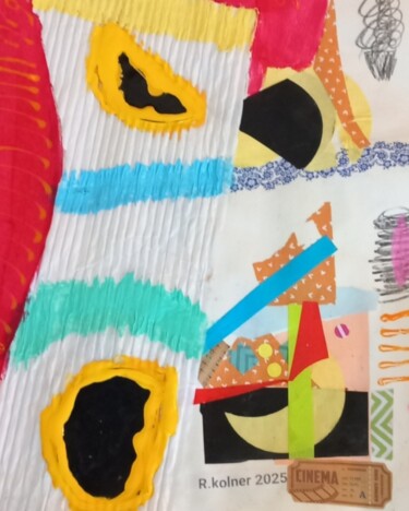 "De taal van patronen" başlıklı Baskıresim Ronnie Kolner tarafından, Orijinal sanat, Dijital baskı