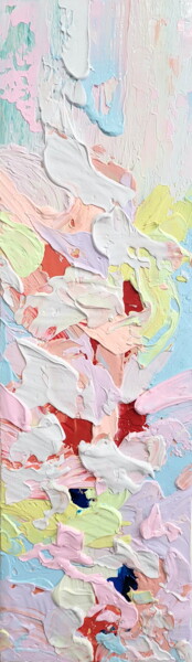 "Abstract 2553" başlıklı Tablo Alex Senchenko tarafından, Orijinal sanat, Akrilik Ahşap Sedye çerçevesi üzerine monte edilmiş