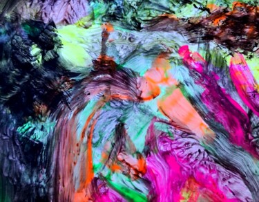 "Roi 'n Zumma's allu…" başlıklı Tablo Milto Sideris tarafından, Orijinal sanat, Akrilik