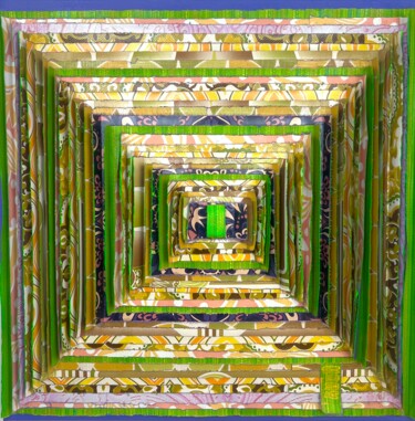 Sculptuur getiteld "Eyecandy no:4-Secre…" door Uday Mastenbroek, Origineel Kunstwerk, Papier