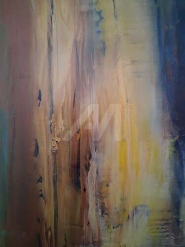 Painting titled "Matinée" by Richard Paquette, Original Artwork, Oil Mounted on Wood Stretcher frame