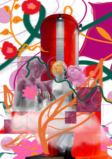 "Lighthouse" başlıklı Dijital Sanat Ksenia Yudochkina tarafından, Orijinal sanat, Kolaj