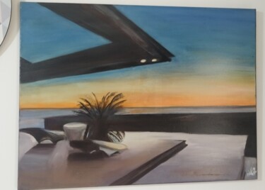 "Vente de rêve" başlıklı Tablo Nicole Riancho tarafından, Orijinal sanat, Petrol Ahşap Sedye çerçevesi üzerine monte edilmiş