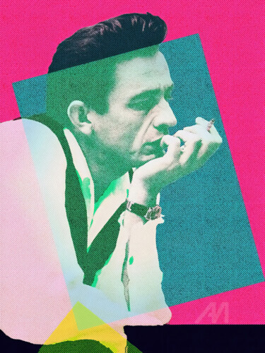 Artes digitais intitulada "Ca5h Composition -…" por V'Nian Purks, Obras de arte originais, Pintura digital