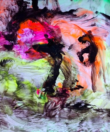 "Roi 'n Zumma's aexo…" başlıklı Tablo Milto Sideris tarafından, Orijinal sanat, Akrilik