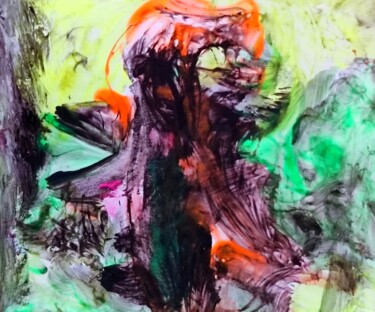 "Roi 'n Zumma's aexo…" başlıklı Tablo Milto Sideris tarafından, Orijinal sanat, Akrilik