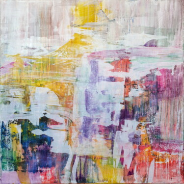 Painting titled "The Resonance of Ge…" by Florina Breazu, Original Artwork, Acrylic