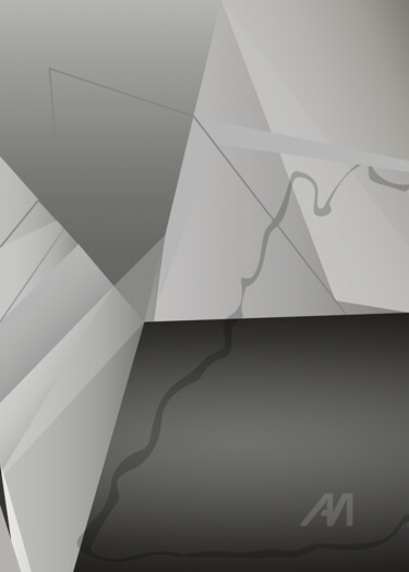 Artes digitais intitulada "O Refratário 001" por V'Nian Purks, Obras de arte originais, Pintura digital