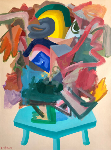 Картина под названием "actor-13" - Chunhong Dong, Подлинное произведение искусства, Акрил