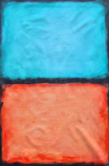 Peinture intitulée "AETERNUS LUMEN" par Larisa Lazar, Œuvre d'art originale, Acrylique