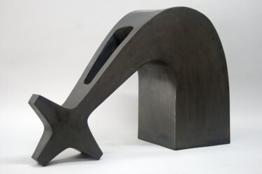 Sculptuur getiteld "Orante 2" door Roberto Canduela, Origineel Kunstwerk, Roestvrij Staal