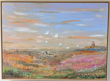 Pintura titulada "Witness of Silence" por Anniek Cornelissen, Obra de arte original, Acrílico