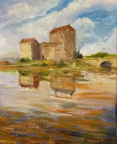 Ζωγραφική με τίτλο "Eilleen Castle Scot…" από Antonina Dunaeva, Αυθεντικά έργα τέχνης, Λάδι