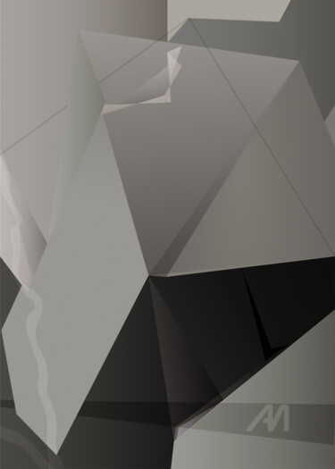 Artes digitais intitulada "O Refratário 002" por V'Nian Purks, Obras de arte originais, Pintura digital