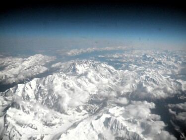 摄影 标题为“Collapsing sky” 由Irvin Grassi, 原创艺术品, 数码摄影 安装在铝上