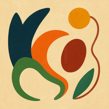 "Harmonie Organique"…" başlıklı Dijital Sanat Yahya Ahssaini tarafından, Orijinal sanat, Dijital Resim