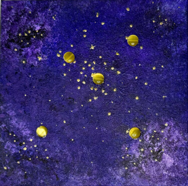 Peinture intitulée "Materialization" par Venera Raya, Œuvre d'art originale, Acrylique