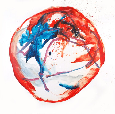 Painting titled "Eve of destruction…" by Ln Le Cheviller, Original Artwork, Acrylic