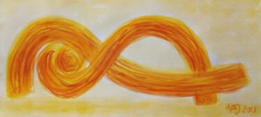 Painting titled "Recline (Aqua juin…" by Vincent Champion-Ercoli, Original Artwork, Watercolor