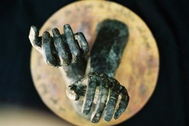 Escultura titulada "Naturaleza del Cosm…" por Maga, Obra de arte original, Metales