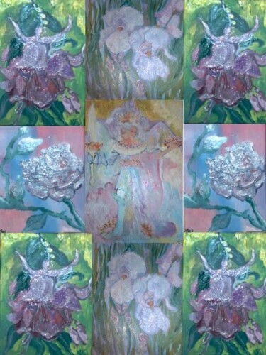 제목이 "ROSE FUCHSIA BRUTUS…"인 미술작품 Njoy로, 원작, 기름