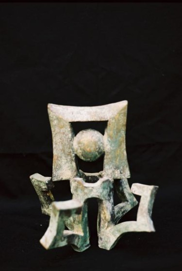 Escultura titulada "Kan Muluc" por Maga, Obra de arte original