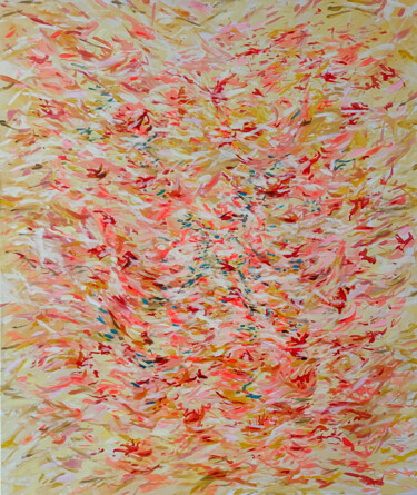 Peinture intitulée "Débris III" par Aude Monier, Œuvre d'art originale, Acrylique