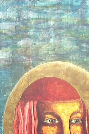 Pintura titulada "Santa Cachucha" por Maga, Obra de arte original
