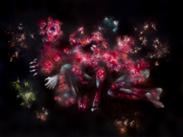 Painting titled "Lust" by Ernesto Alba, Original Artwork, Oil