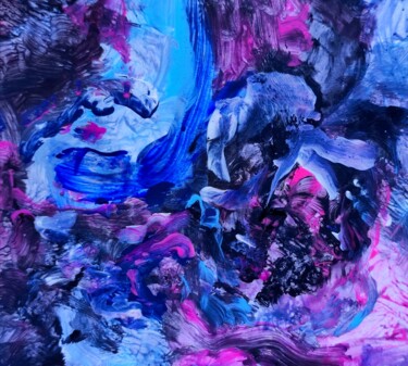 Painting titled "Gender magic before…" by Milto Sideris, Original Artwork, Acrylic