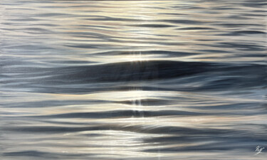 "When The Day Meets…" başlıklı Tablo Eva Volf tarafından, Orijinal sanat, Petrol