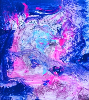 Pintura intitulada "Gender magic before…" por Milto Sideris, Obras de arte originais, Acrílico