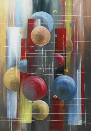 Картина под названием "picture 2 from the…" - Halyna Kulyk (3DAngel), Подлинное произведение искусства, Акрил Установлен на…