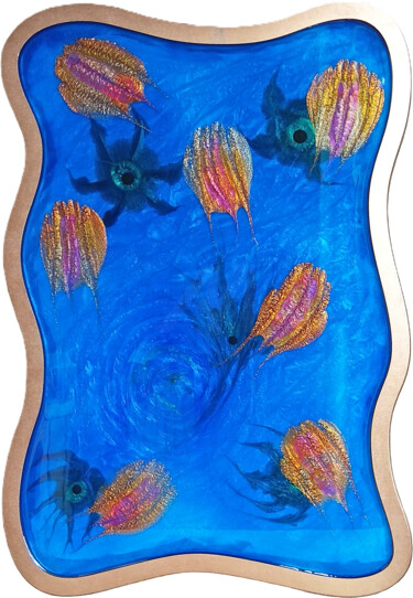 Painting titled "Childhood Fears. As…" by Andrey Berlogov, Original Artwork, Pigments