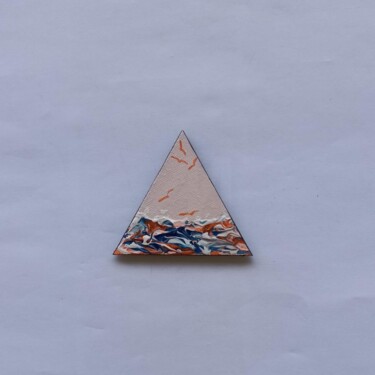 Peinture intitulée "Magnet pyramide lag…" par Jean-Claude Sylvain, Œuvre d'art originale, Acrylique
