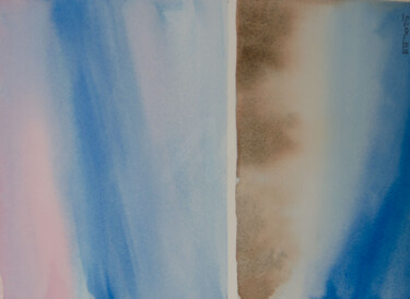 "Passato e futuro" başlıklı Tablo Mtf tarafından, Orijinal sanat, Suluboya