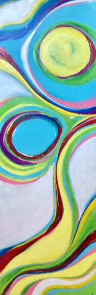 Painting titled "Let your inner chil…" by Fabiola Weißhar, Original Artwork, Acrylic