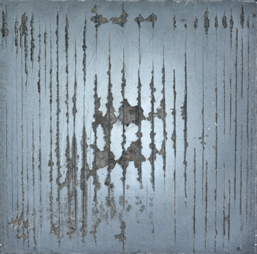 Peinture intitulée ""Erosionsklang"" par Sergej Rylov, Œuvre d'art originale, Acrylique Monté sur Châssis en bois