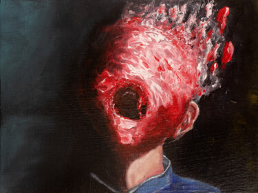 "this is what doing…" başlıklı Tablo Abbastanza tarafından, Orijinal sanat, Akrilik Ahşap panel üzerine monte edilmiş