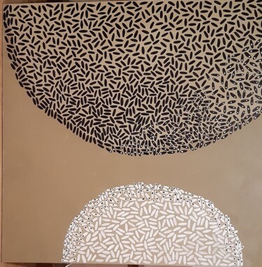 Картина под названием "Fana" - Anna Bogdasarova, Подлинное произведение искусства, Акрил Установлен на Деревянная рама для н…