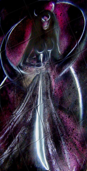 Peinture intitulée "SWORD / Material: M…" par Daniel Bosch, Œuvre d'art originale, Acrylique